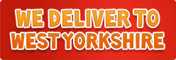 We Deliver to West Yorkshire